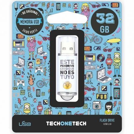 Pendrive 32GB Tech One Tech No Es Tuyo USB 2.0 - Tiensol