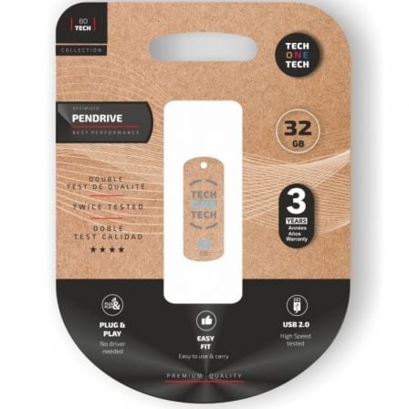 Pendrive 32GB Tech One Tech Pro Smart Clip Tech USB 2.0 - Tiensol