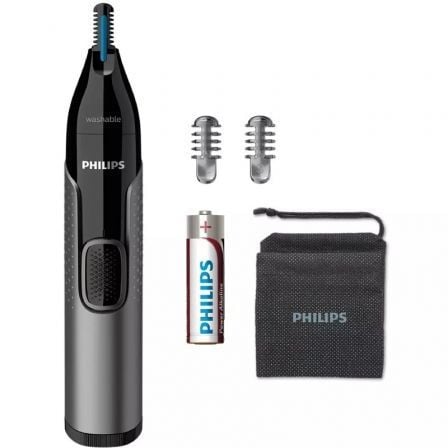 Perfilador Philips Nose Trimmer 3650 Serie 3000/ a Pilas/ 3 Accesorios - Tiensol