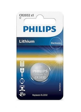 Pila de Botón Philips CR2032/ 3V - Tiensol