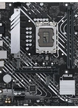 Placa Base Asus Prime B660M - K D4/ Socket 1700/ Micro ATX - Tiensol