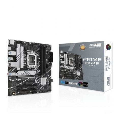 Placa Base Asus Prime B760M - A D4 - CSM/ Socket 1700/ Micro ATX - Tiensol