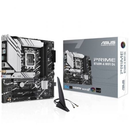 Placa Base Asus PRIME B760M - A WIFI D4 Socket 1700/ Micro ATX - Tiensol