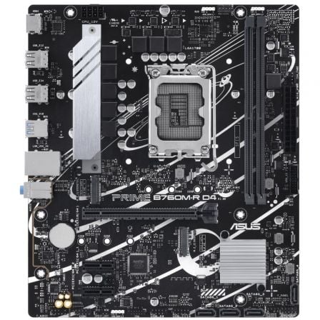 Placa Base Asus PRIME B760M - R D4 Socket 1700/ Micro ATX - Tiensol