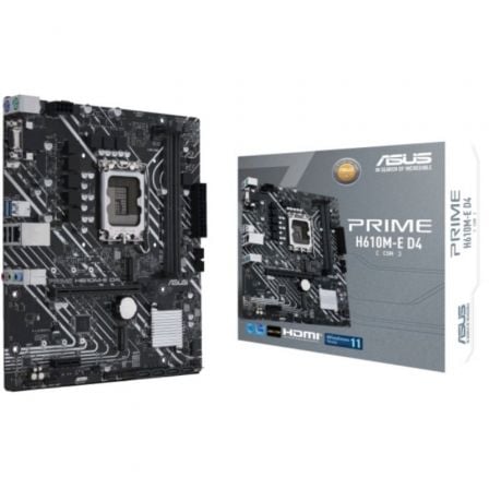 Placa Base Asus Prime H610M - E D4 - CSM/ Socket 1700/ Micro ATX - Tiensol