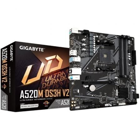 Placa Base Gigabyte A520M DS3H V2 Socket AM4/ Micro ATX - Tiensol