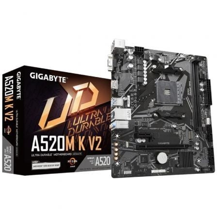 Placa Base Gigabyte A520M K V2 Socket AM4/ Micro ATX - Tiensol