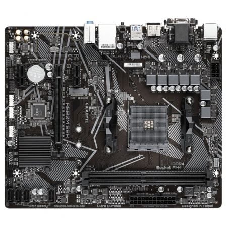 Placa Base Gigabyte A520M S2H Socket AM4/ Micro ATX - Tiensol