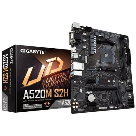 Placa Base Gigabyte A520M S2H Socket AM4/ Micro ATX - Tiensol