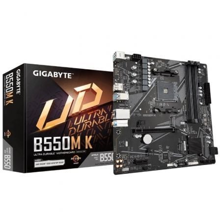 Placa Base Gigabyte B550M K Socket AM4/ Micro ATX - Tiensol