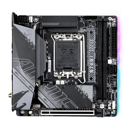 Placa Base Gigabyte B760I AORUS PRO Socket 1700/ Mini - ITX - Tiensol