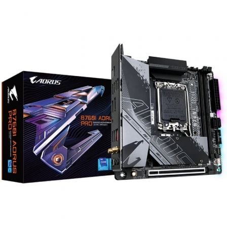 Placa Base Gigabyte B760I AORUS PRO Socket 1700/ Mini - ITX - Tiensol