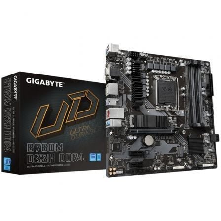 Placa Base Gigabyte B760M DS3H DDR4 Socket 1700/ Micro ATX - Tiensol