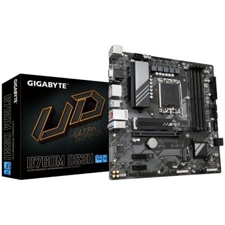 Placa Base Gigabyte B760M DS3H Socket 1700/ Micro ATX - Tiensol