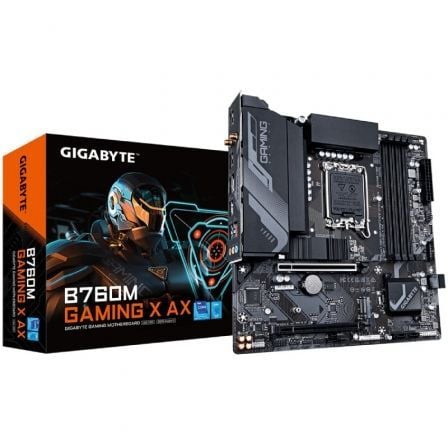 Placa Base Gigabyte B760M GAMING X AX Socket 1700/ Micro ATX - Tiensol