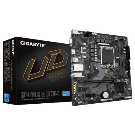 Placa Base Gigabyte B760M H DDR4 Socket 1700/ Micro ATX - Tiensol