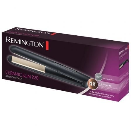 Plancha para el Pelo Remington Ceramic Slim 220 S1510/ Negro - Tiensol