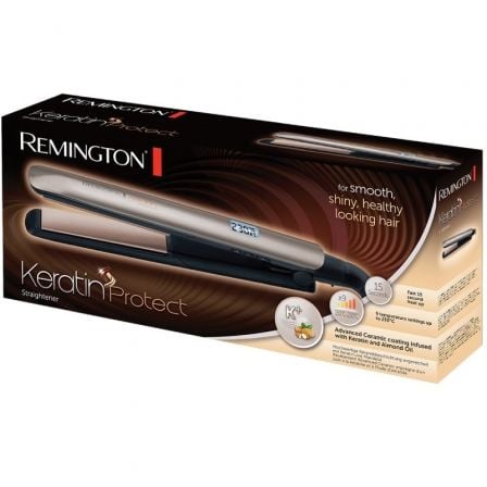 Plancha para el Pelo Remington Keratin Protect S8540/ Bronce - Tiensol