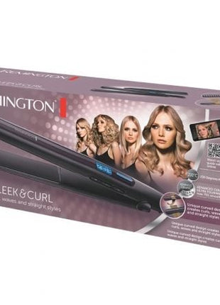 Plancha para el Pelo Remington Pro - Sleek & Curl S6505/ Negro - Tiensol