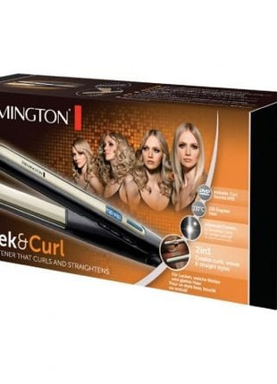 Plancha para el Pelo Remington Sleek and Curl/ Verde - Tiensol