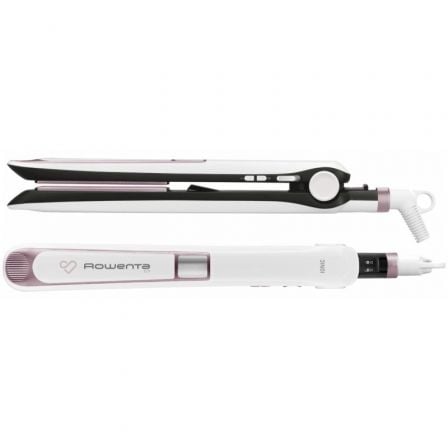 Plancha para el Pelo Rowenta Premium Care 7/7/ Blanca y Rosa - Tiensol