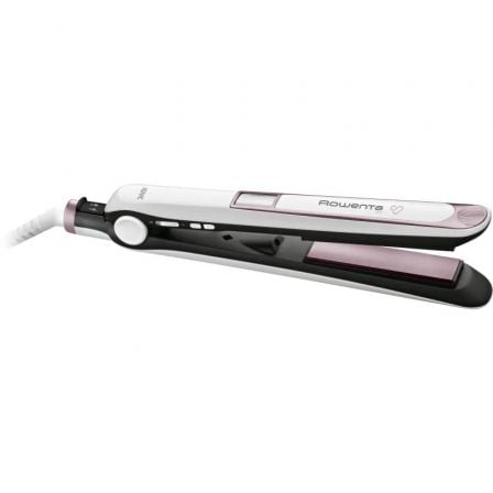 Plancha para el Pelo Rowenta Premium Care 7/7/ Blanca y Rosa - Tiensol