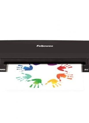 Plastificadora Fellowes Arc A4/ hasta A4 y 80 Micras/ Negra - Tiensol