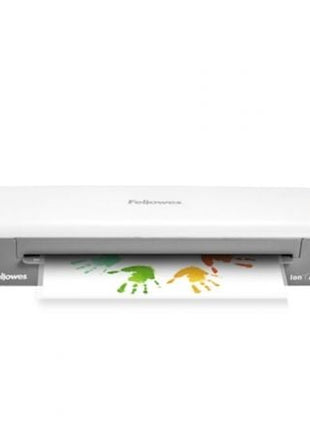 Plastificadora Fellowes Ion A3/ hasta A3 y 125 Micras/ Blanca y Gris - Tiensol