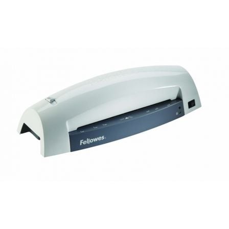 Plastificadora Fellowes Lunar 5715601/ hasta A4 y 80 Micras/ Blanca y Negra - Tiensol