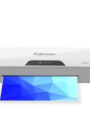 Plastificadora Fellowes Pixel A4/ hasta A4 y 125 Micras/ Blanca y Gris - Tiensol