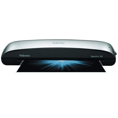 Plastificadora Fellowes Spectra A3/ hasta A3 y 125 Micras/ Gris y Negra - Tiensol