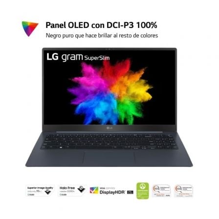 Portátil LG Gram Superslim 15Z90ST - G.AD75B Intel Core Ultra 7 - 155H/ 32GB/ 512GB SSD/ 15.6'/ Win11 - Tiensol