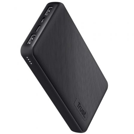 Powerbank 15000mAh Trust Primo/ 15W/ Negra - Tiensol