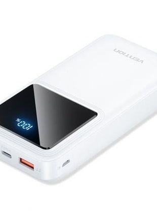 Powerbank 20000mAh Vention FHLW0/ 22.5W/ Blanca - Tiensol