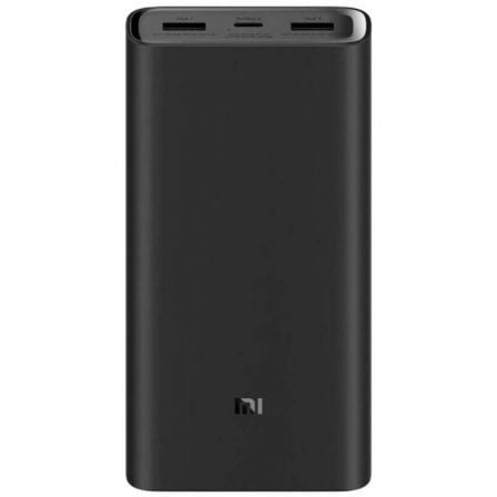 Powerbank 20000mAh Xiaomi Mi 50W Powerbank/ Compatible con Portátiles según especificaciones/ 50W/ Negra - Tiensol