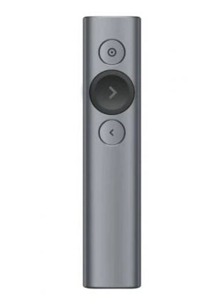 Presentador Inalámbrico por Bluetooth Logitech Spotlight Presentation Remote/ 2.4GHz/ Gris Pizarra - Tiensol