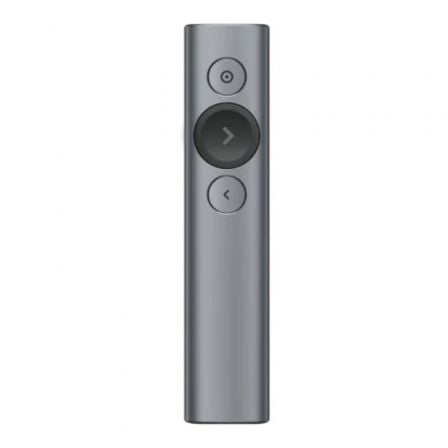 Presentador Inalámbrico por Bluetooth Logitech Spotlight Presentation Remote/ 2.4GHz/ Gris Pizarra - Tiensol