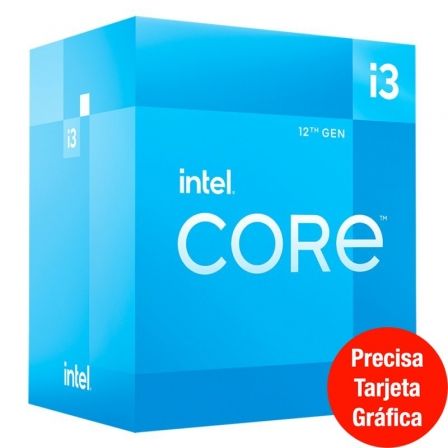 Procesador Intel Core i3 - 12100F 3.30GHz Socket 1700 - Tiensol