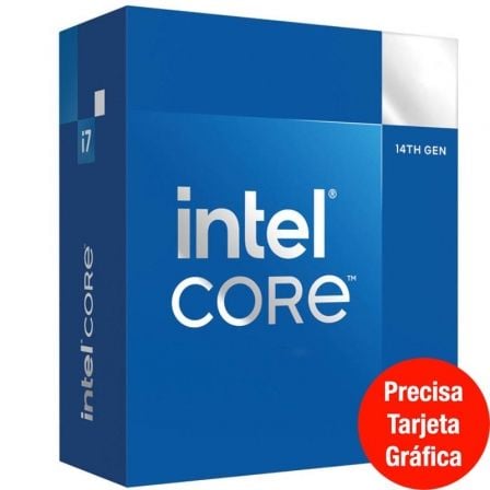 Procesador Intel Core i7 - 14700F 2.1GHz Socket 1700 - Tiensol