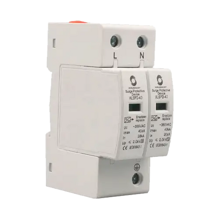 Protector de Sobretensiones Transitorias 2P 385V XLSPD - 40 - Tiensol