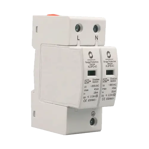 Protector de Sobretensiones Transitorias 2P 385V XLSPD - 40 - Tiensol
