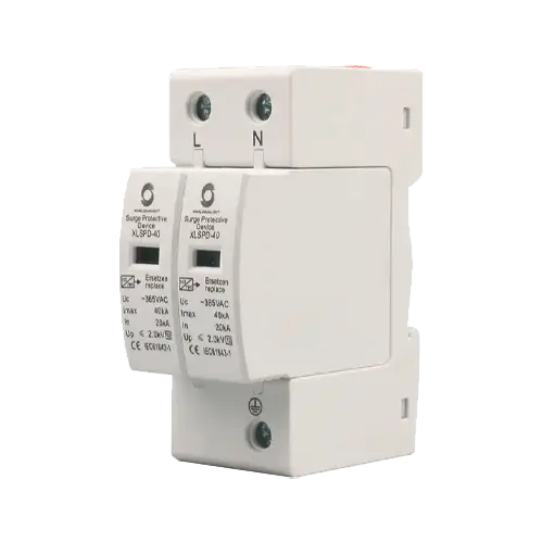 Protector de Sobretensiones Transitorias 2P 385V XLSPD - 40 - Tiensol