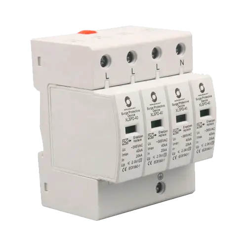 Protector de Sobretensiones 4P 385V XLSPD - 40 - Tiensol