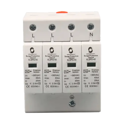 Protector de Sobretensiones 4P 385V XLSPD - 40 - Tiensol