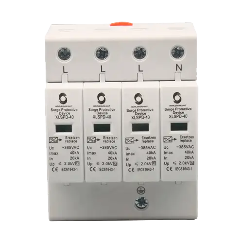 Protector de Sobretensiones 4P 385V XLSPD - 40 - Tiensol