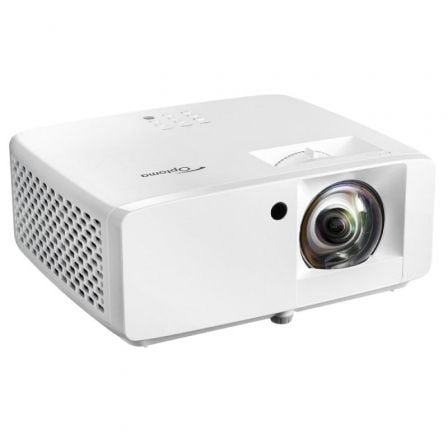 Proyector Láser Optoma ZW350ST/ 3600 Lúmenes/ WXGA/ HDMI/ Blanco - Tiensol