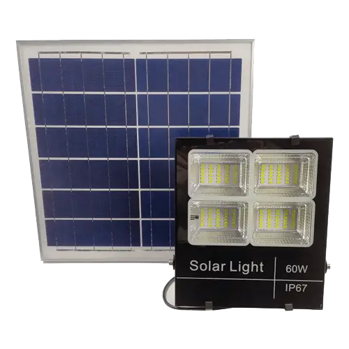Proyector LED Solar 60W 120 LEDs 600 Lúmenes JNL - 74411 - Tiensol