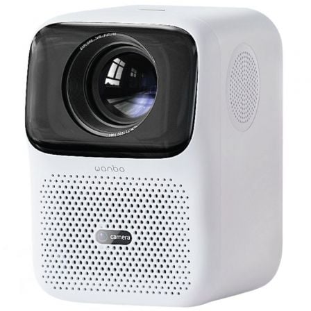 Proyector Portátil Wanbo T4/ 450 Lúmenes/ Full HD/ HDMI/ Bluetooth/ WiFi/ Blanco - Tiensol