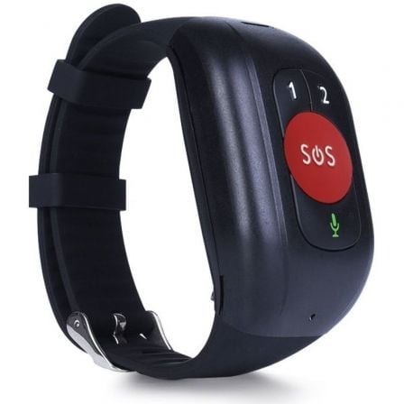 Pulsera Smartband Leotec Senior Smart Band 4G/ Roja y Negra - Tiensol