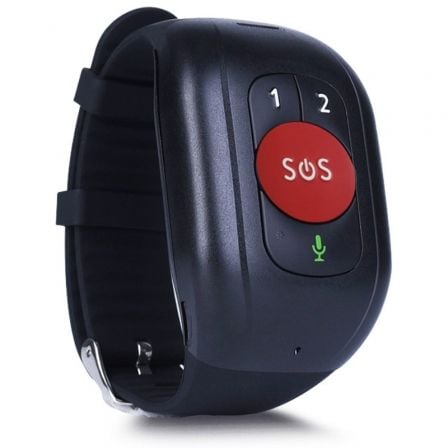 Pulsera Smartband Leotec Senior Smart Band 4G/ Roja y Negra - Tiensol